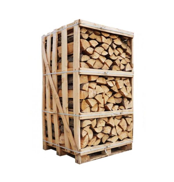 Bois de chauffage ultra sec chêne palette de 40 cm
